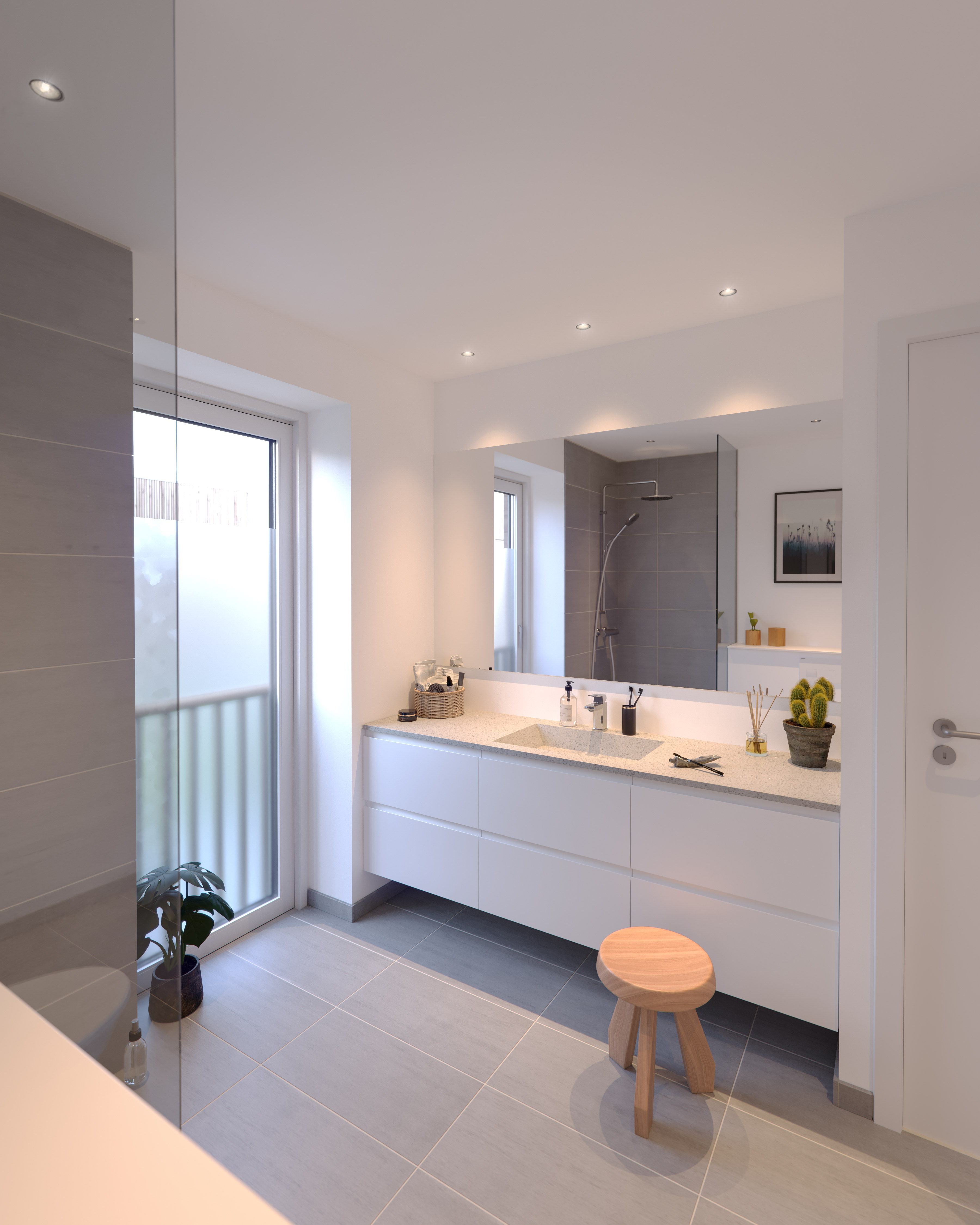 bolig interiør design projektsalg 3d visualisering arkitektur lejlighed køkken
